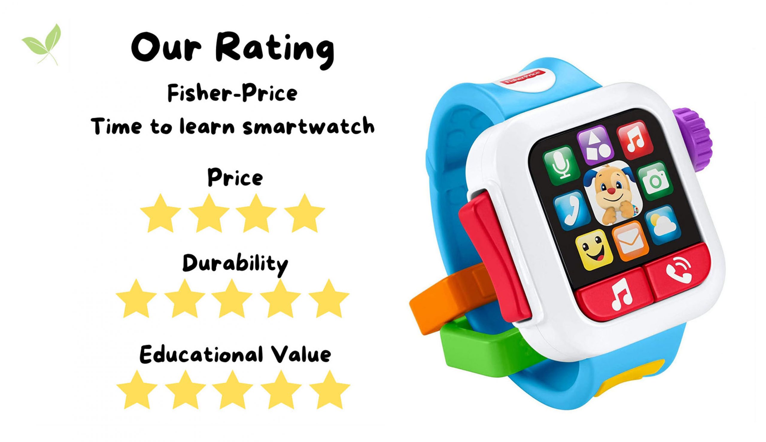 Stuff4Tots Fisher Price Smart Watch Rating