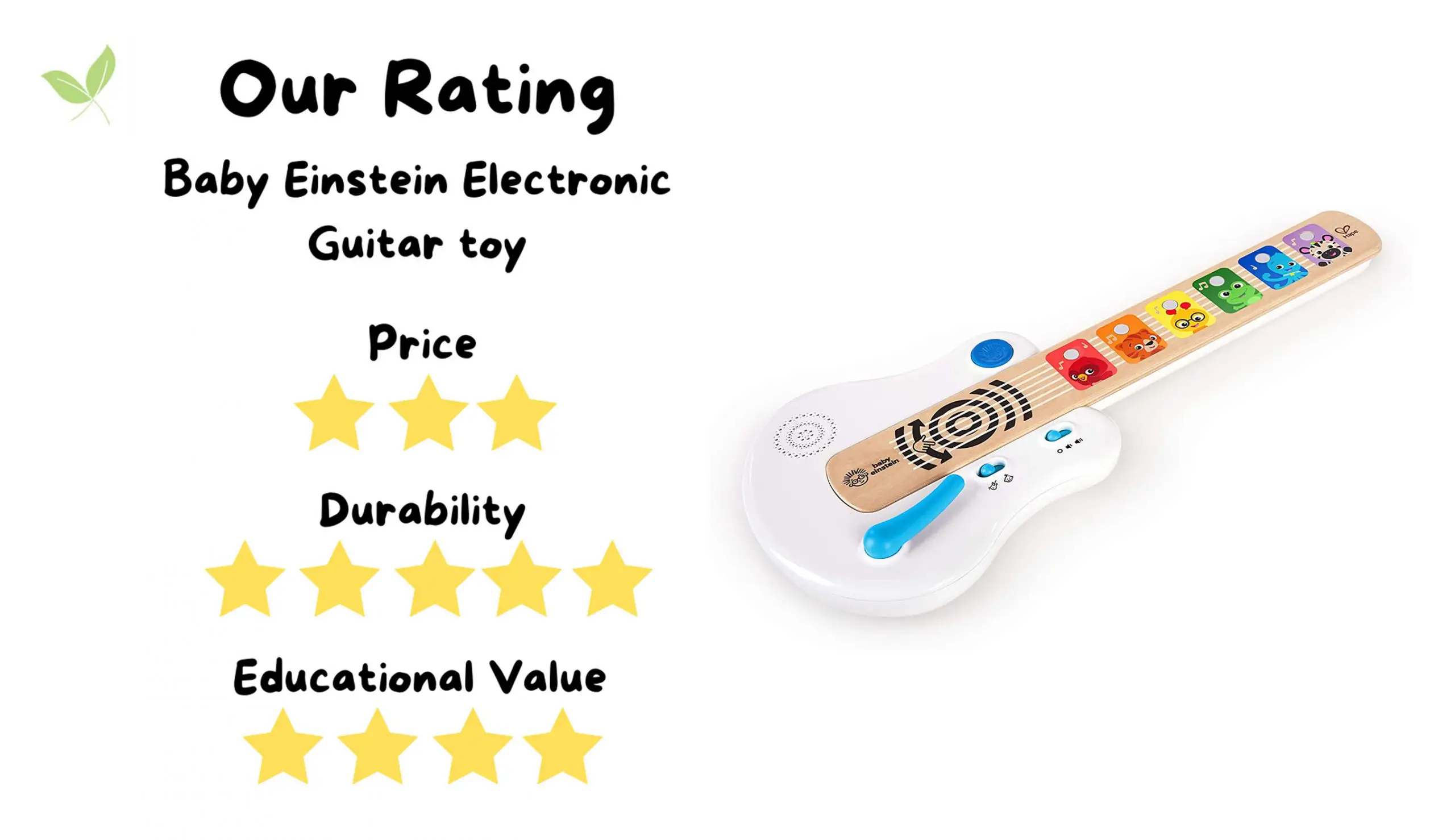 Stuff4Tots Baby Einstein Guitar Rating