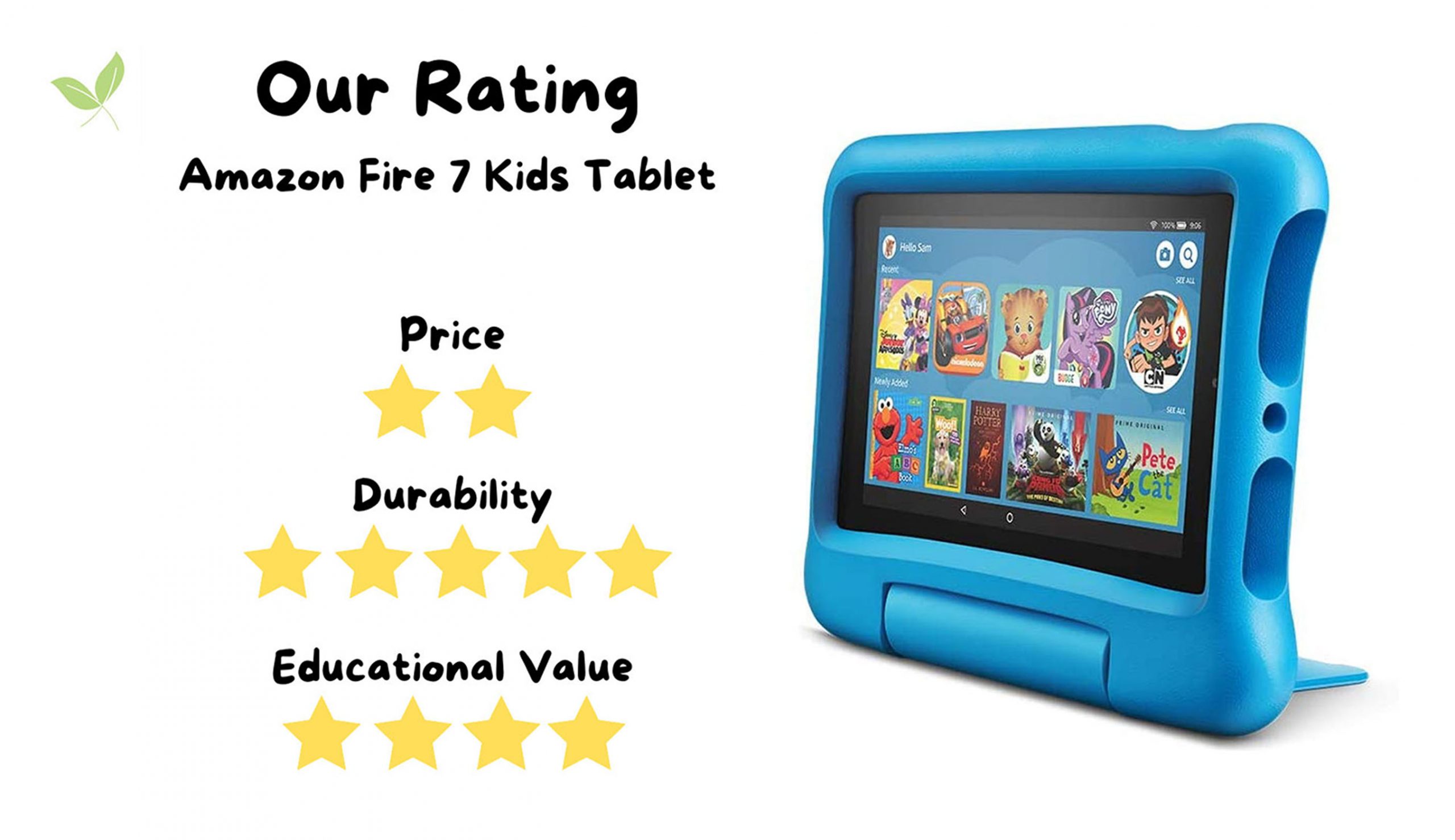 Stuff4Tots Amazon Fire Kids Tablet Rating