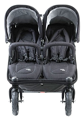 Black Valco Baby Double stroller