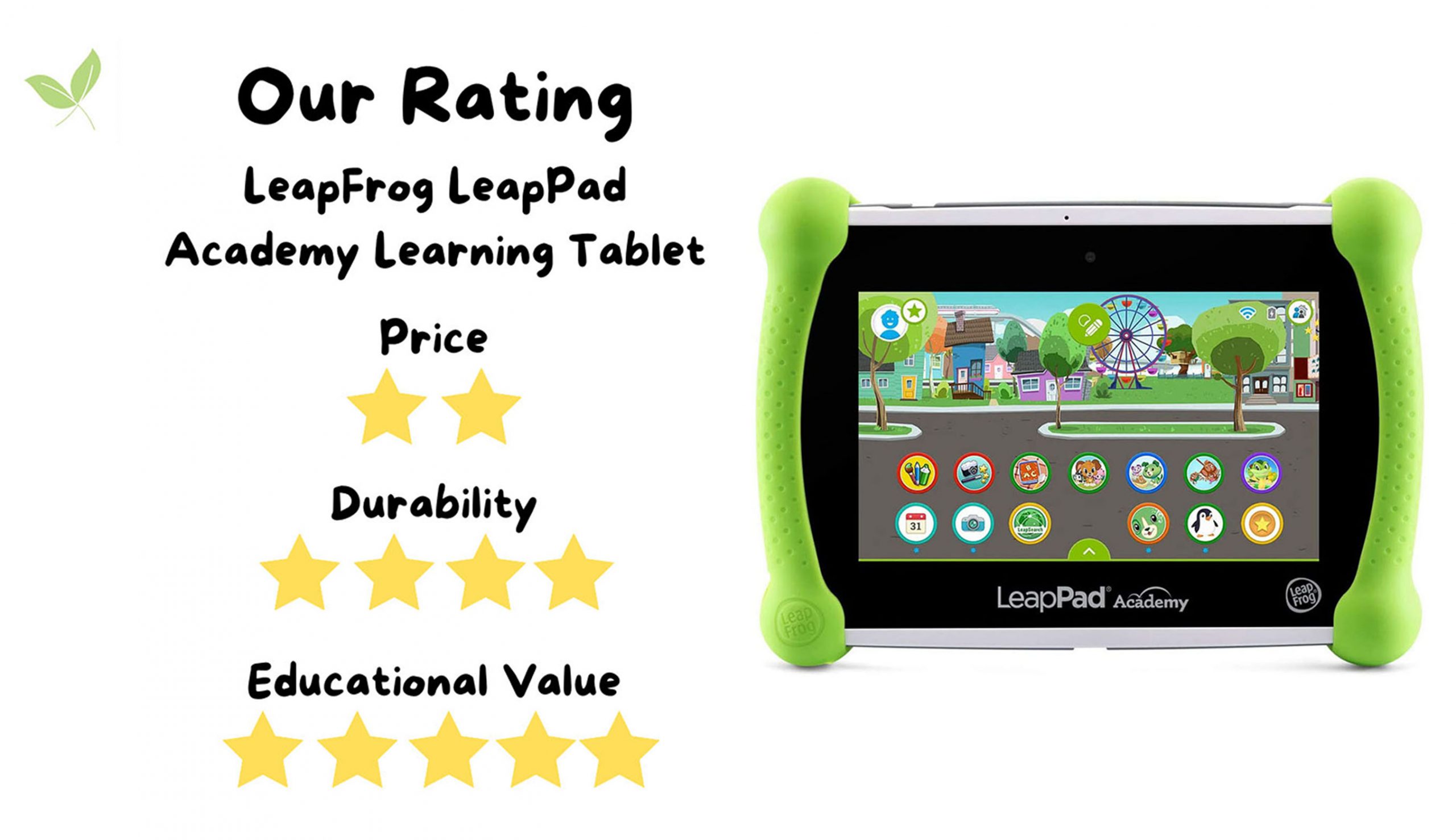 Stuff4Tots LeapFrog Learning Tablet Rating