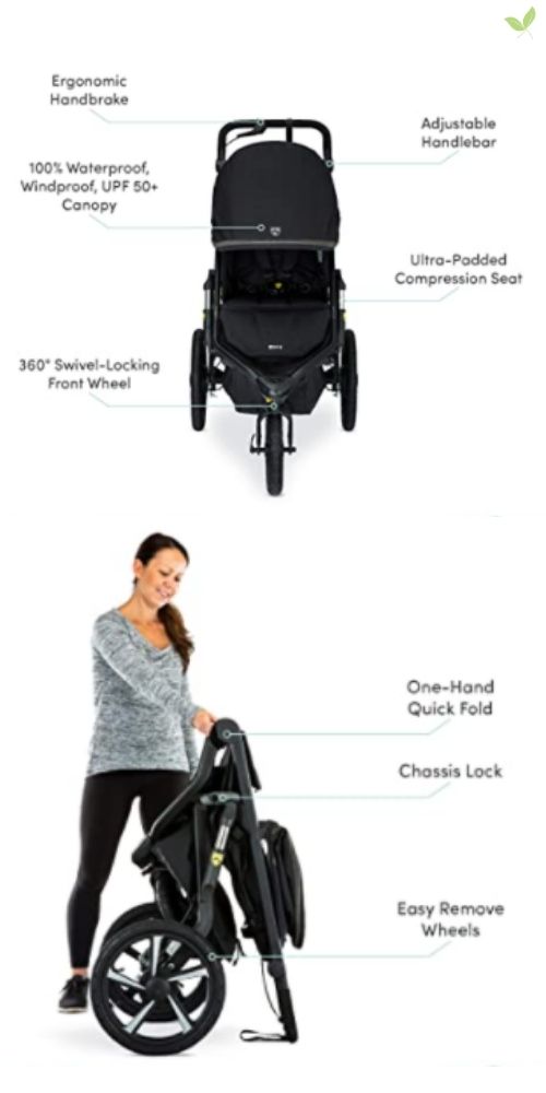 BOB Gear Alterrain Pro stroller features