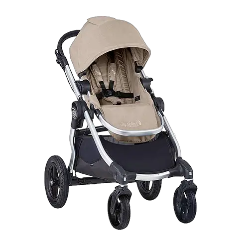 World facing Baby Jogger City Select stroller