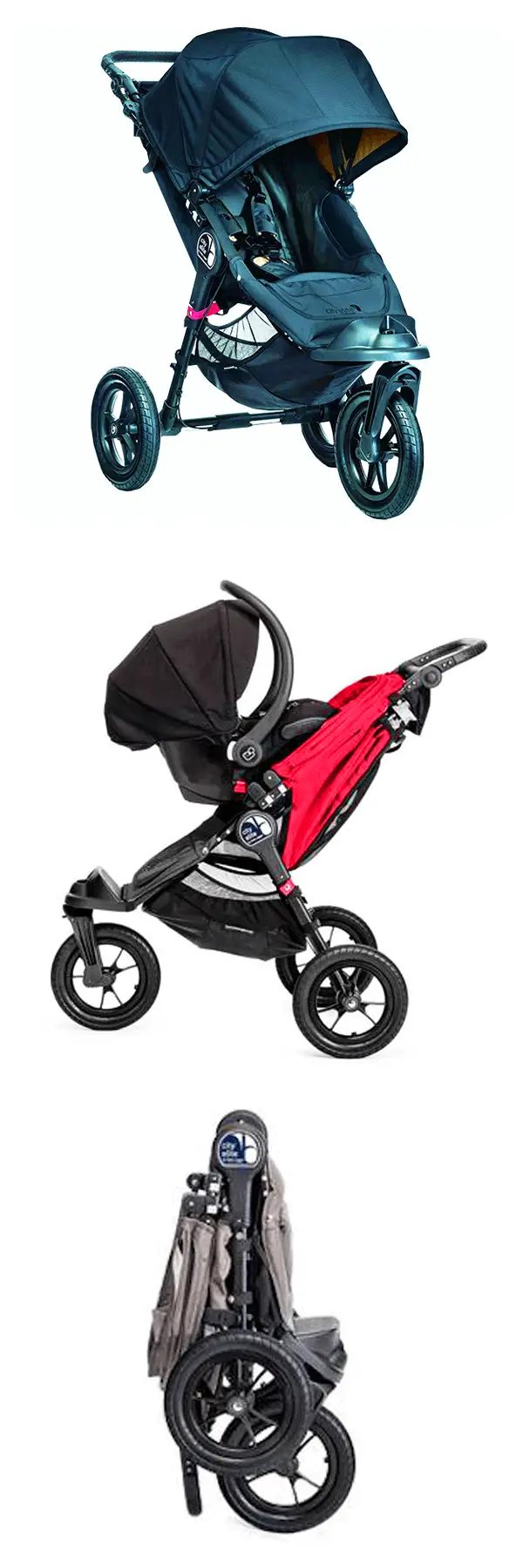 Baby Jogger City Elite stroller configurations