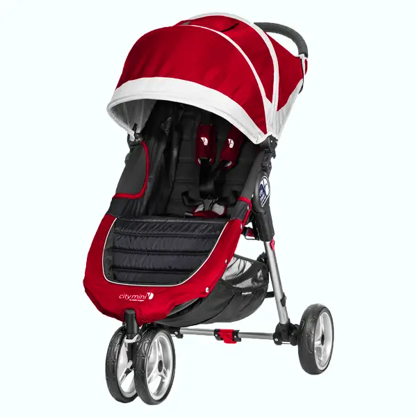 Seat and harness of Baby Jogger City Mini