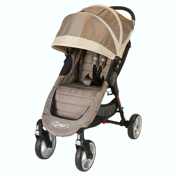 Baby Jogger City Mini 4 brown stroller