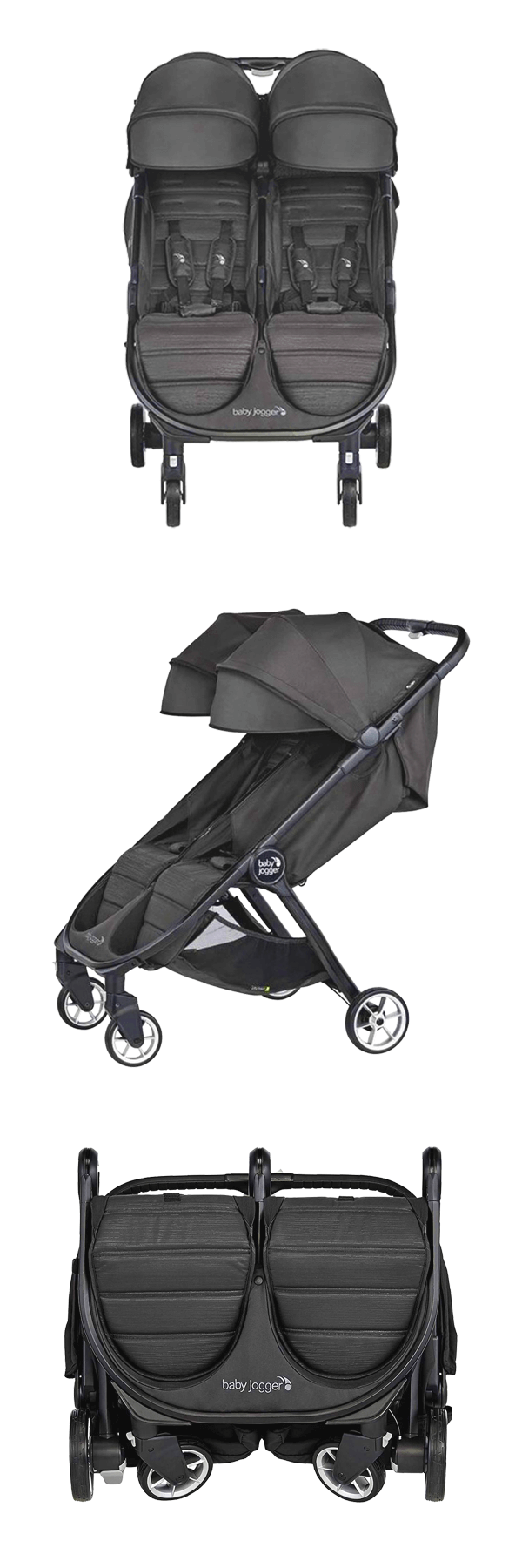 Stroller configurations of Baby Jogger City Tour 2 Double
