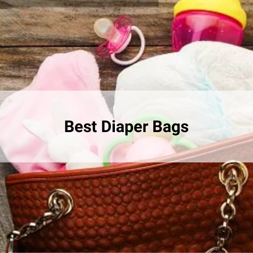 diaper bag filled with baby essentials