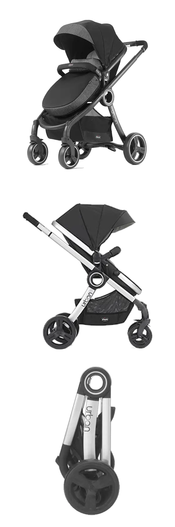 Chicco Urban Stroller configurations