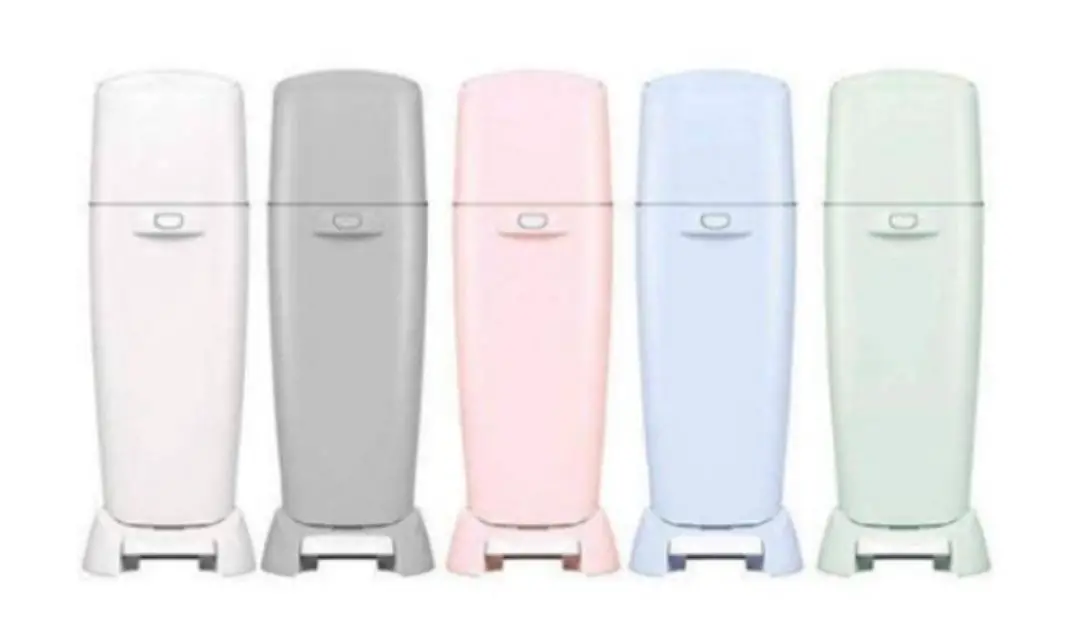 Different colors of Diaper Genie