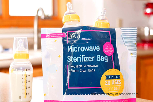 Microwaveable sterilizer bag