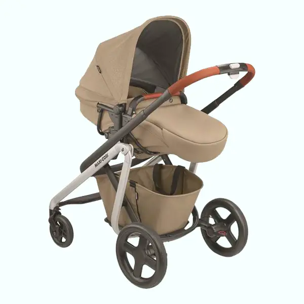 Maxi-Cosi Lila brown stroller and strorage bag
