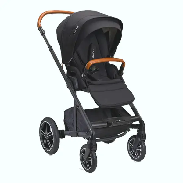 Nuna Mixx Next Black stroller with canopy