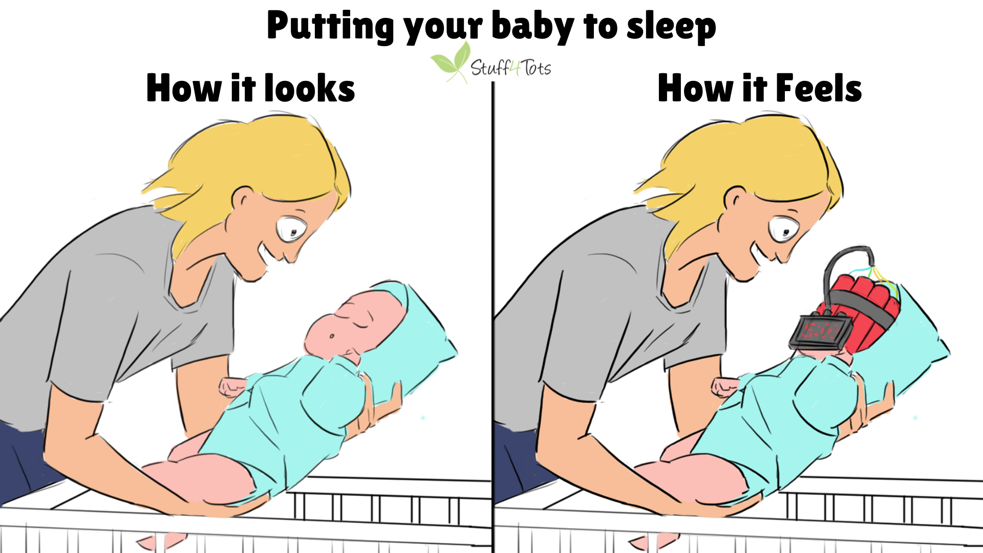 putting your baby to sleep meme