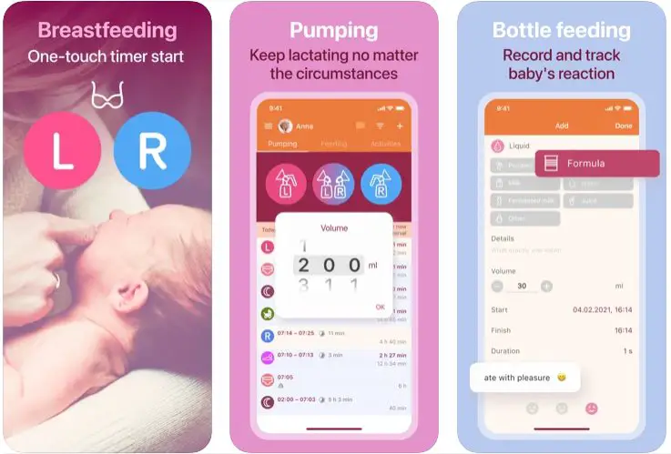 Breastfeeding Newborn Tracker 