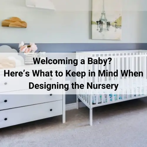 Simple nursery design