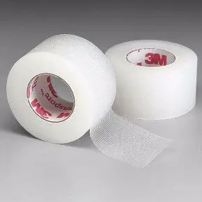 White surgical tape